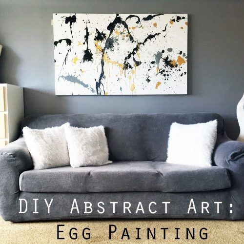 Diy Abstract Canvas Wall Art (Photo 16 of 20)