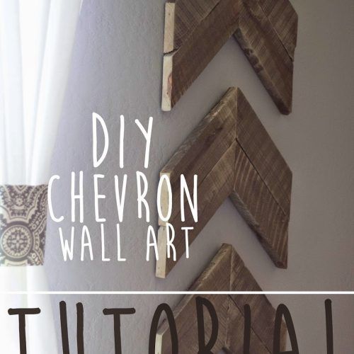 Chevron Wall Art (Photo 1 of 20)