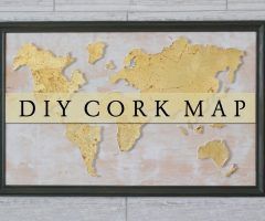 20 The Best Diy World Map Wall Art