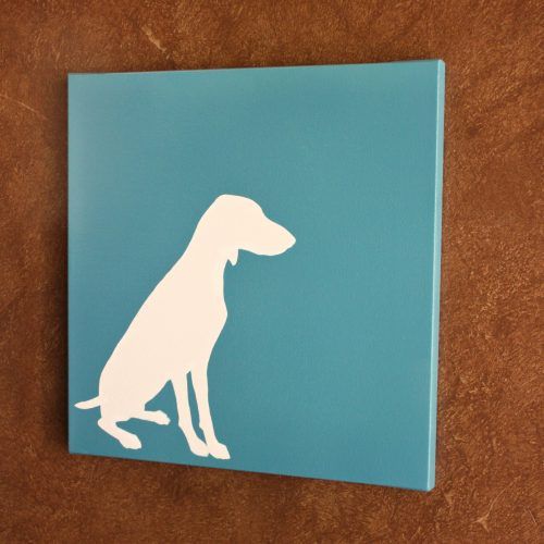 Dogs Canvas Wall Art (Photo 2 of 15)
