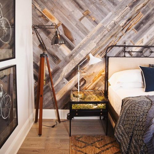 Wall Accents Made From Pallets (Photo 15 of 15)