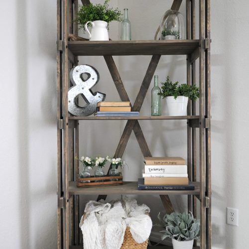 Farmhouse Stands With Shelves (Photo 8 of 20)