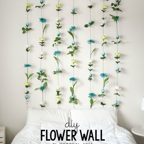 Flower Wall Decor (Photo 15 of 20)