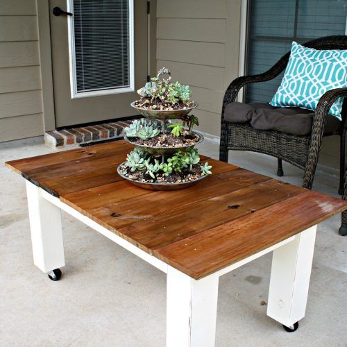 Outdoor Half-Round Coffee Tables (Photo 11 of 20)
