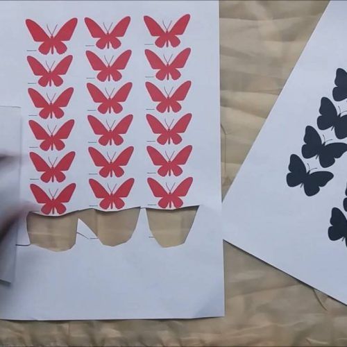 Diy 3D Butterfly Wall Art (Photo 17 of 20)