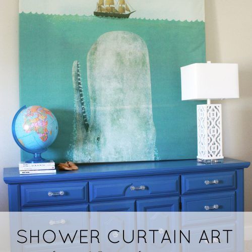 Shower Curtain Wall Art (Photo 6 of 20)