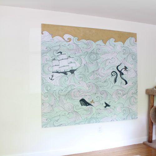 Marimekko Stretched Fabric Wall Art (Photo 12 of 15)