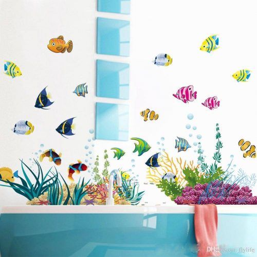 Fish Decals For Bathroom (Photo 10 of 30)