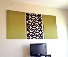 15 Photos Fabric Panels for Wall Art