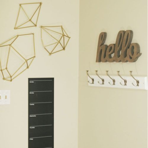 Geometric Shapes Wall Accents (Photo 4 of 15)