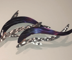 25 Ideas of Dolphin Metal Wall Art