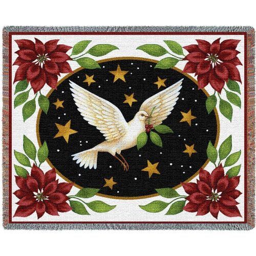 Blended Fabric Blessings Of Christmas Tapestries (Photo 10 of 20)