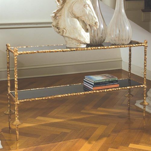 Gold Console Tables (Photo 14 of 20)