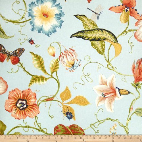 Blended Fabric Hidden Garden Chinoiserie Wall Hangings With Rod (Photo 11 of 20)