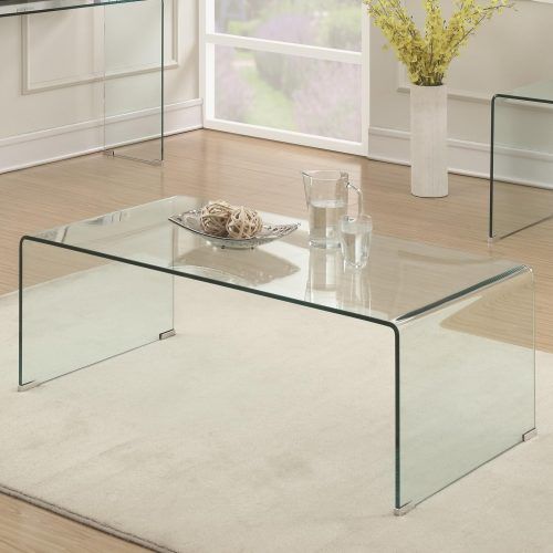Clear Rectangle Center Coffee Tables (Photo 11 of 20)
