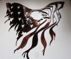 Top 20 of Eagle Metal Wall Art