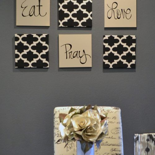 Fabric Covered Squares Wall Art (Photo 10 of 15)