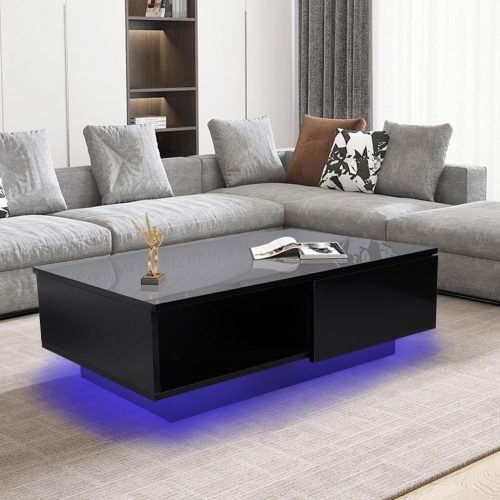 Rectangular Led Coffee Tables (Photo 5 of 20)