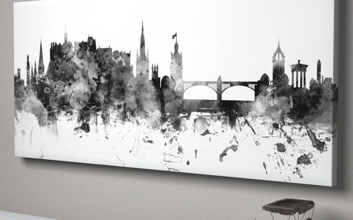2024 Latest Edinburgh Canvas Prints Wall Art