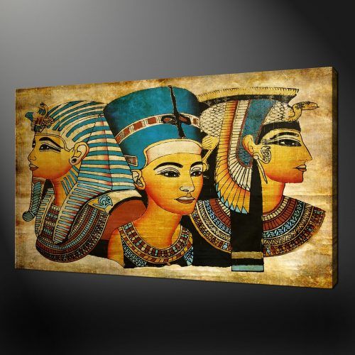 Egyptian Canvas Wall Art (Photo 1 of 15)