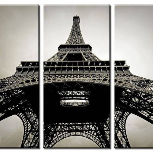 Eiffel Tower Wall Hanging Art (Photo 3 of 20)