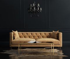 20 Collection of Elegant Beige Velvet Sofas