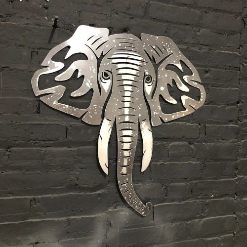 Elephants Wall Art (Photo 17 of 20)
