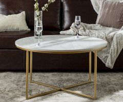 2024 Best of Modern Round Faux Marble Coffee Tables
