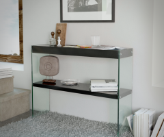 2024 Latest Square High-gloss Console Tables