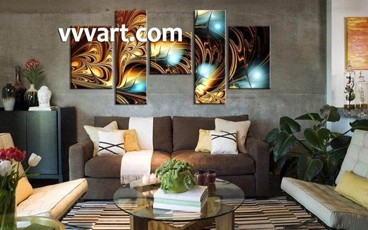  Best 20+ of Abstract Living Room Wall Art