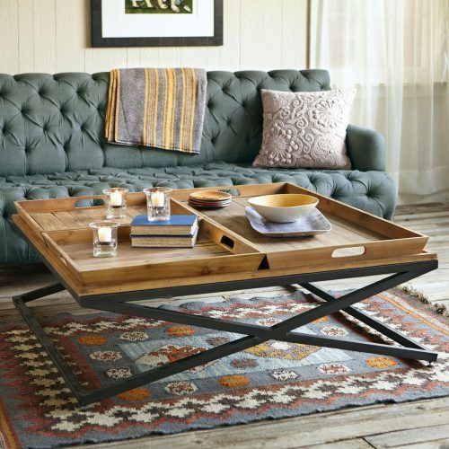 Detachable Tray Coffee Tables (Photo 1 of 20)
