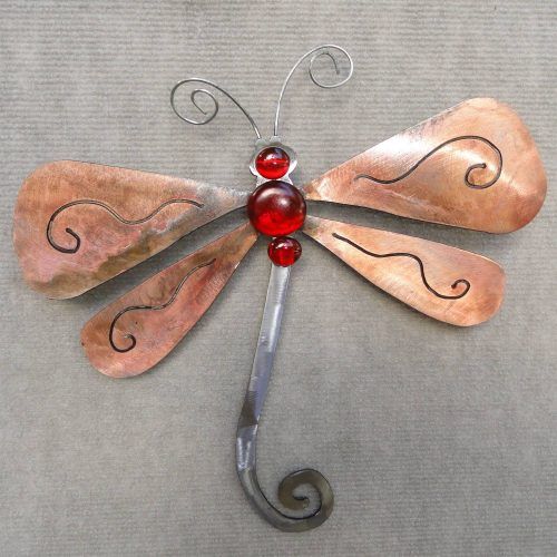 Dragonfly Metal Wall Art (Photo 18 of 20)