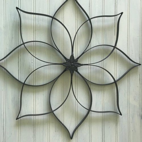 Oil Rubbed Metal Wall Decor (Photo 2 of 20)