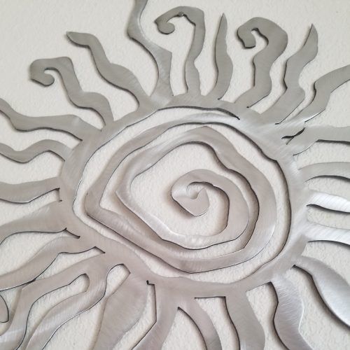 Recycled Moon And Sun Wall Decor (Photo 9 of 20)