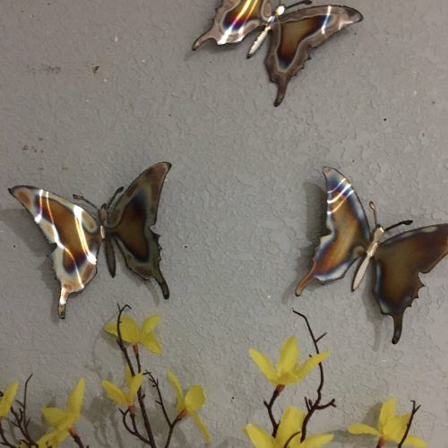 3 Piece Capri Butterfly Wall Decor Sets (Photo 8 of 20)