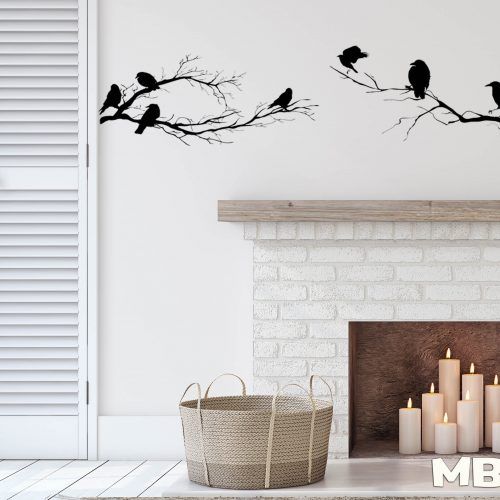 Birds On A Branch Wall Decor (Photo 10 of 20)