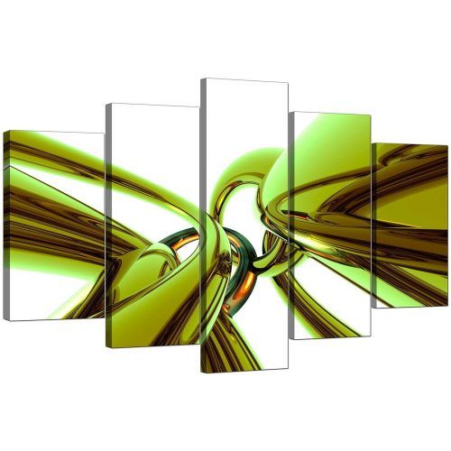 Lime Green Canvas Wall Art (Photo 14 of 15)