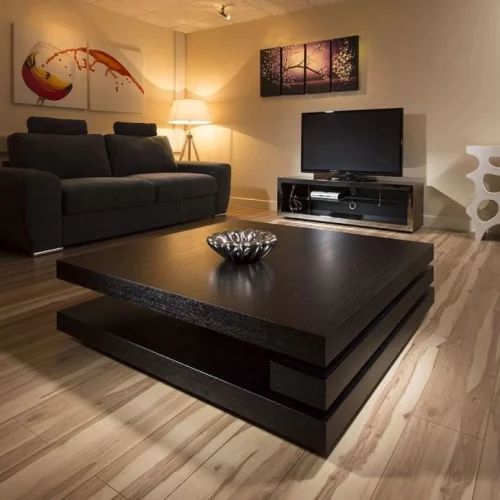 Black Square Coffee Tables (Photo 3 of 20)