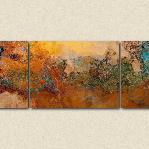 Large Triptych Wall Art (Photo 3 of 20)