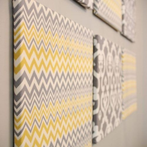 Fabric Wall Art Patterns (Photo 6 of 15)
