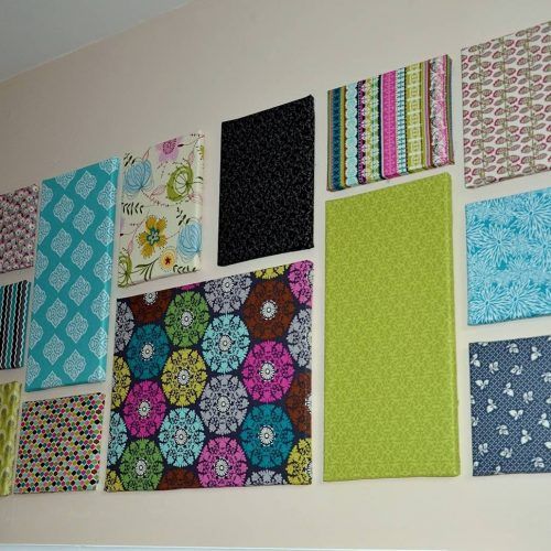 Stretched Fabric Wall Art (Photo 16 of 20)