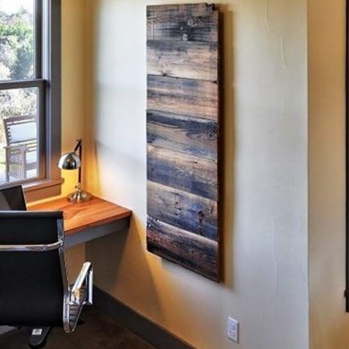 Wall Accents Made From Pallets (Photo 7 of 15)