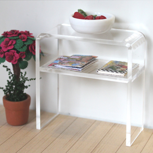 Clear Acrylic Console Tables (Photo 8 of 20)