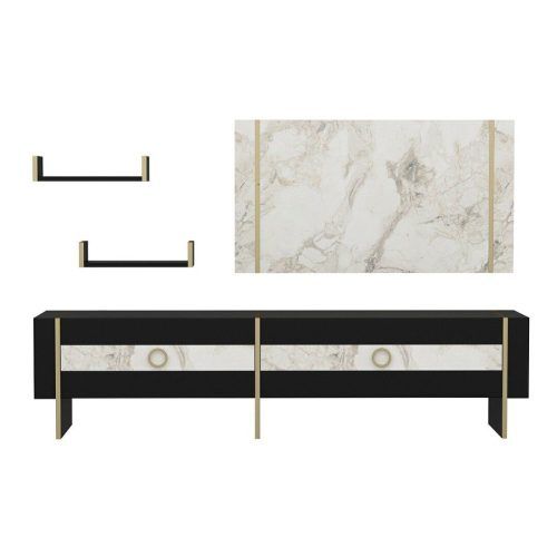 Black Marble Tv Stands (Photo 13 of 20)