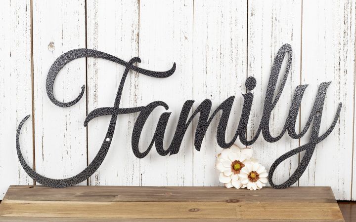 20 Best Collection of Family Wall Sign Metal
