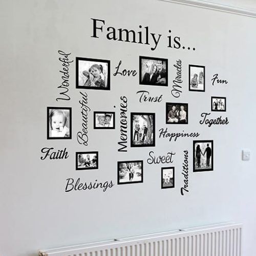 Family Word Wall Art (Photo 4 of 20)