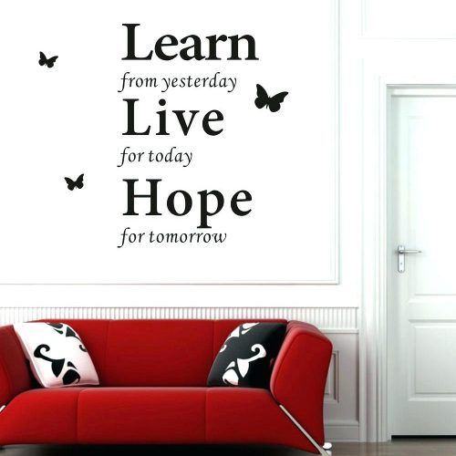Inspirational Quotes Wall Art (Photo 20 of 20)