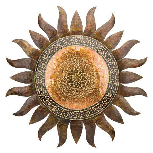 Recycled Moon And Sun Wall Decor (Photo 3 of 20)