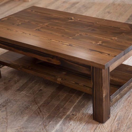 Brown Rustic Coffee Tables (Photo 20 of 20)