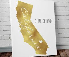 20 Collection of State Map Wall Art
